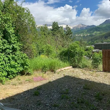Appartement Barcelonnette location avec jardin Extérieur photo